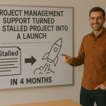 停滞プロジェクトを4か月で公開可能にしたプロジェクトマネジメント支援 150x150